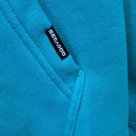 Teal Hoodie for Women - Picture 4 of 5